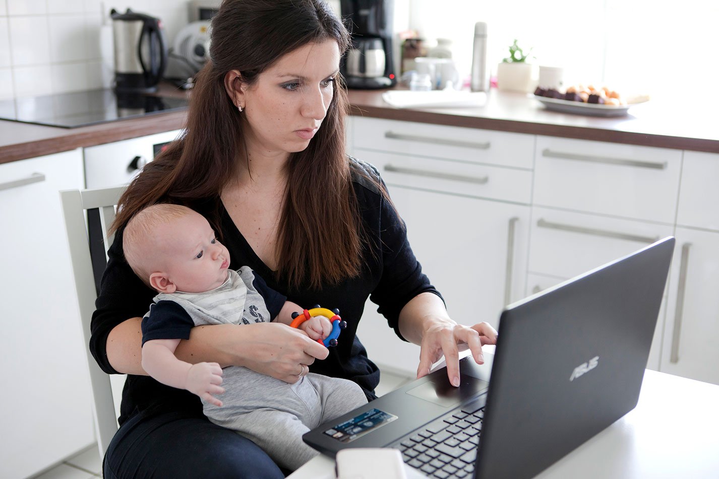 Después de tener un bebé: La pausa puede servir para cambiar trabajo