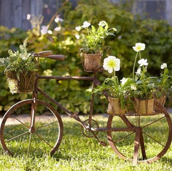 Casa con bicicletas