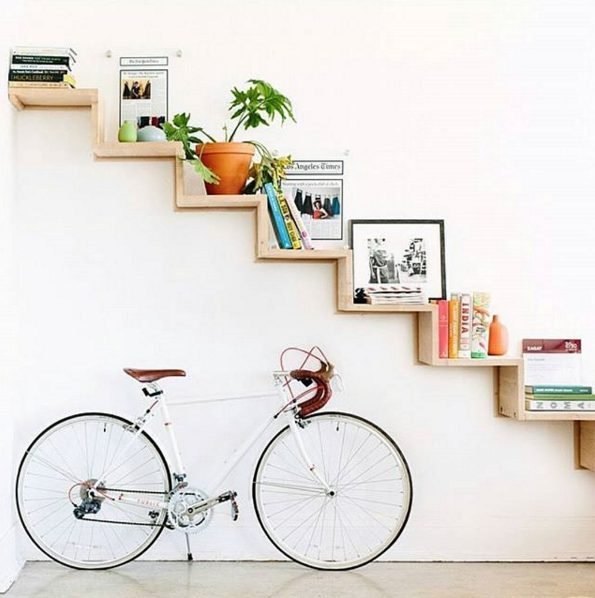Casa con bicicletas