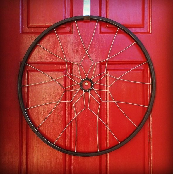 Casa con bicicletas