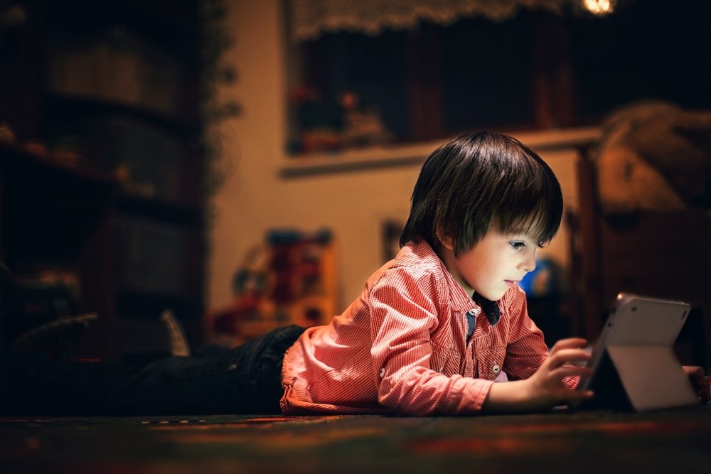 niños no deberían usar dispositivos electrónicos
