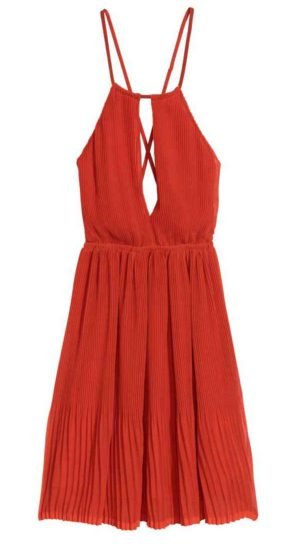 vestido espalda al aire H&M 2