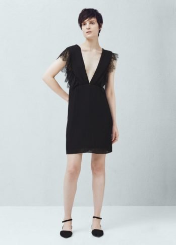vestido espalda al aire Mango