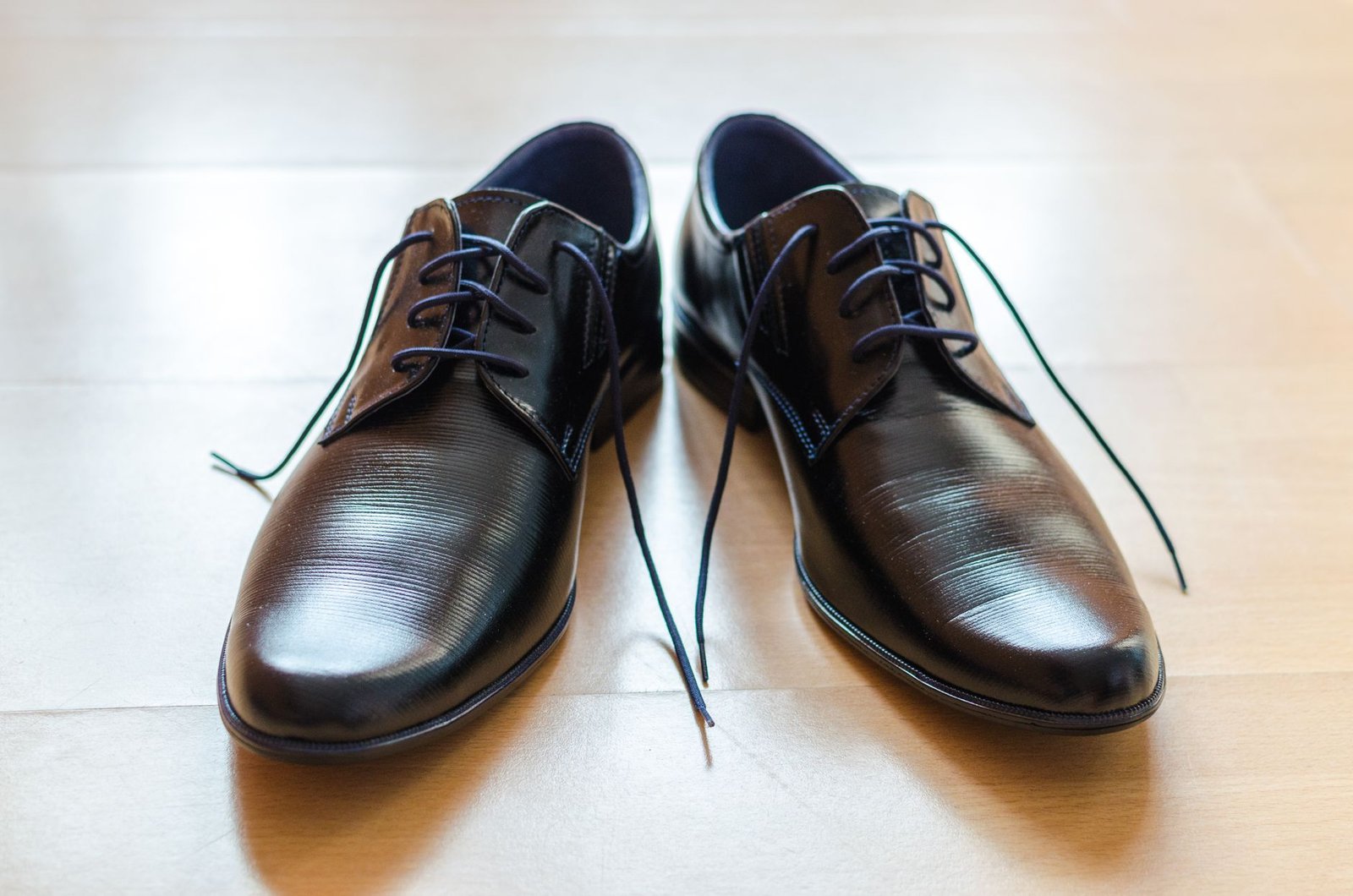 Zapatos de vestir de cuero